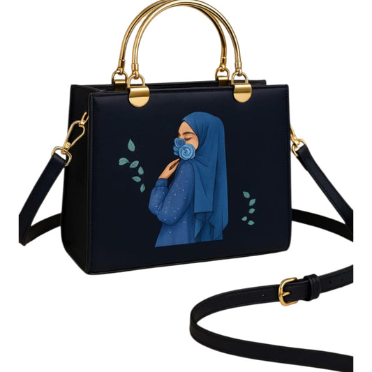 Hijab girls Handbags (Black)