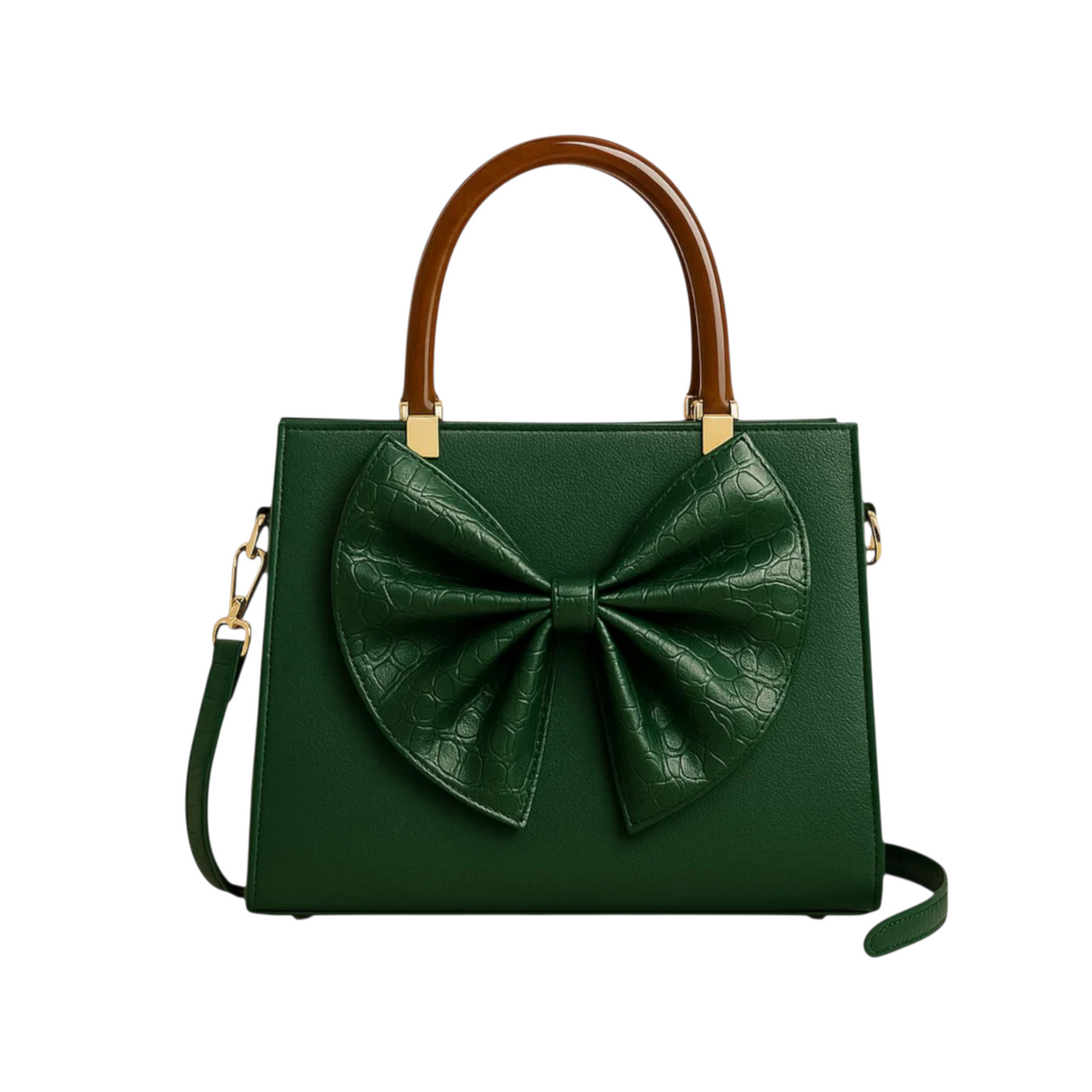 SIGNATURE BOW BAG | Green