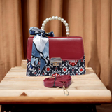 Pearl Handel Structured Bag