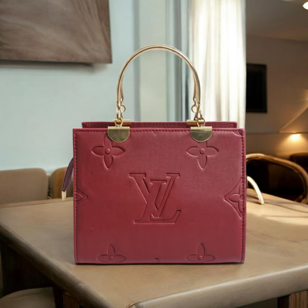 LV Handel Handbag Maroon