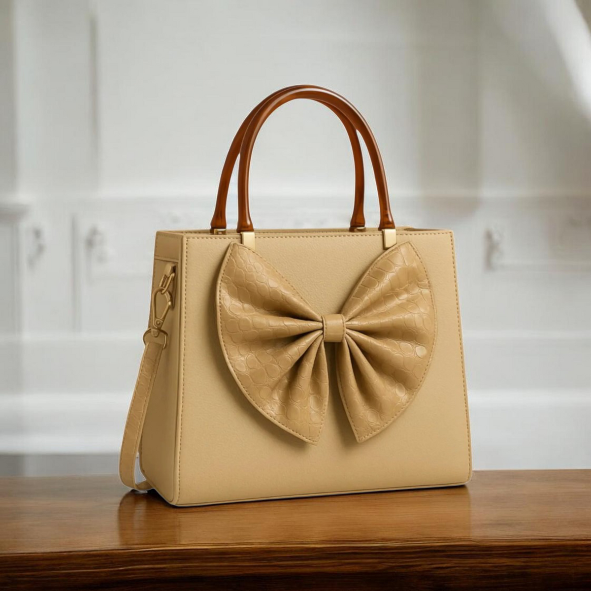 SIGNATURE BOW BAG | Green