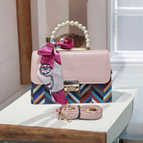 Pearl Handel Structured Bag